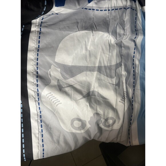 Star Wars Vintage Twin Full 64" X 86" Comforter R2-D2 Luke Vader Imperial Rebel - Picture 4 of 8